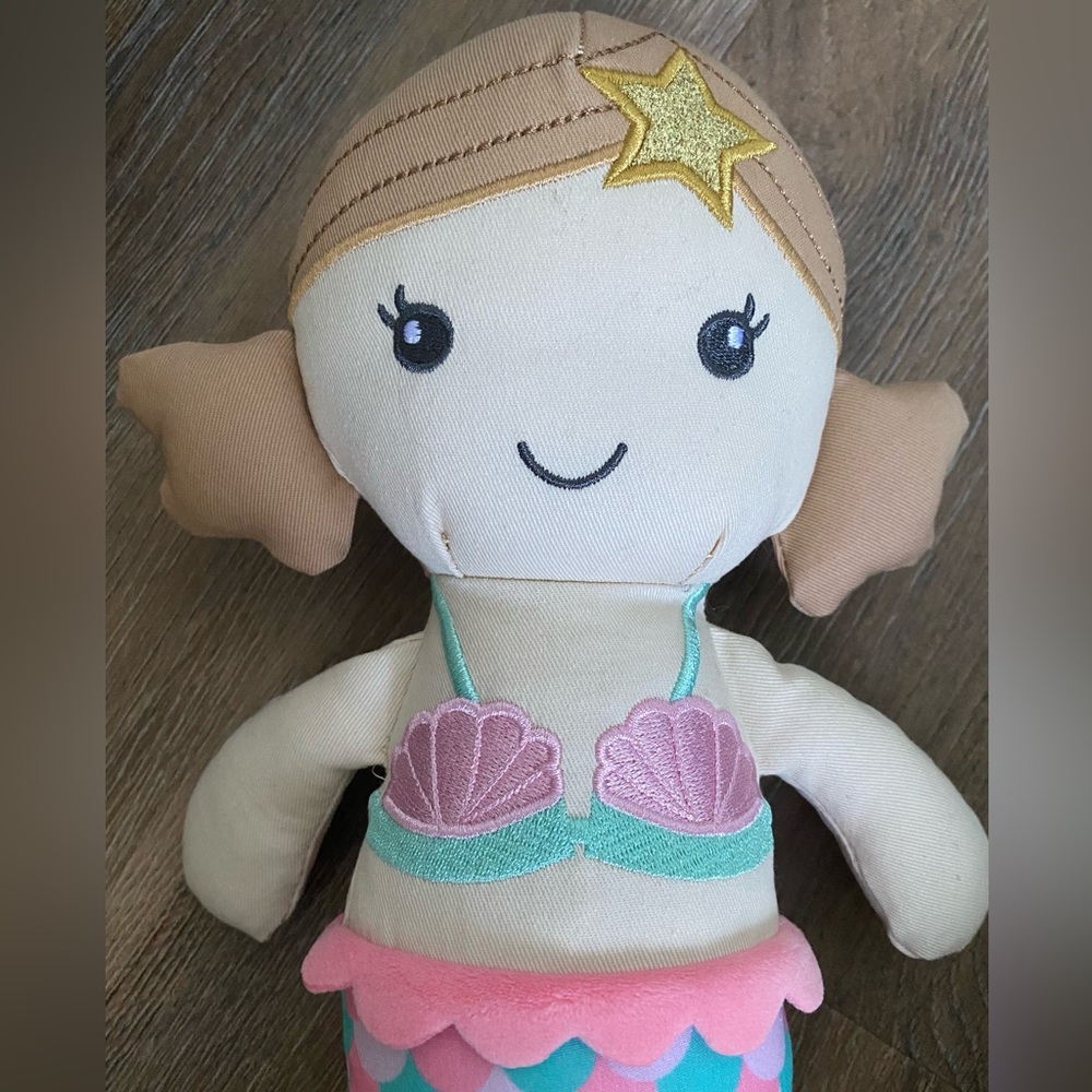 Linzy Mermaid fabric doll